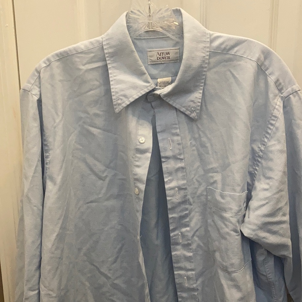 FINAL MARKDOWN Men’s arrow dover shirt 16 1/2 34/35